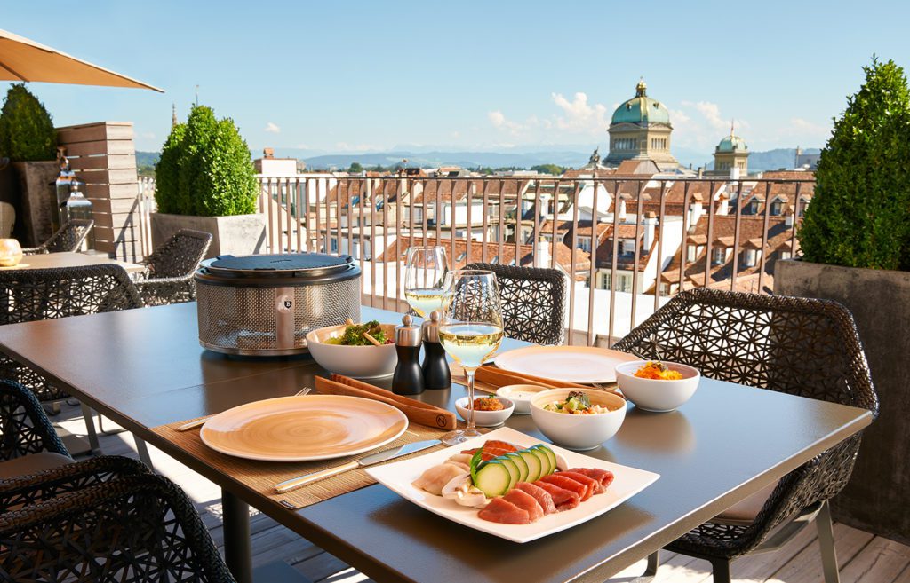Arabic Grill - Sky Terrace (© Hotel Schweizerhof Bern)