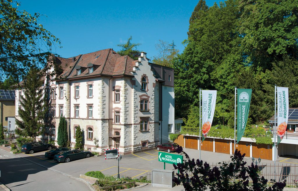 Hotel Promenande Schaffhausen - Hausansicht (© Garten Hotels Schweiz)