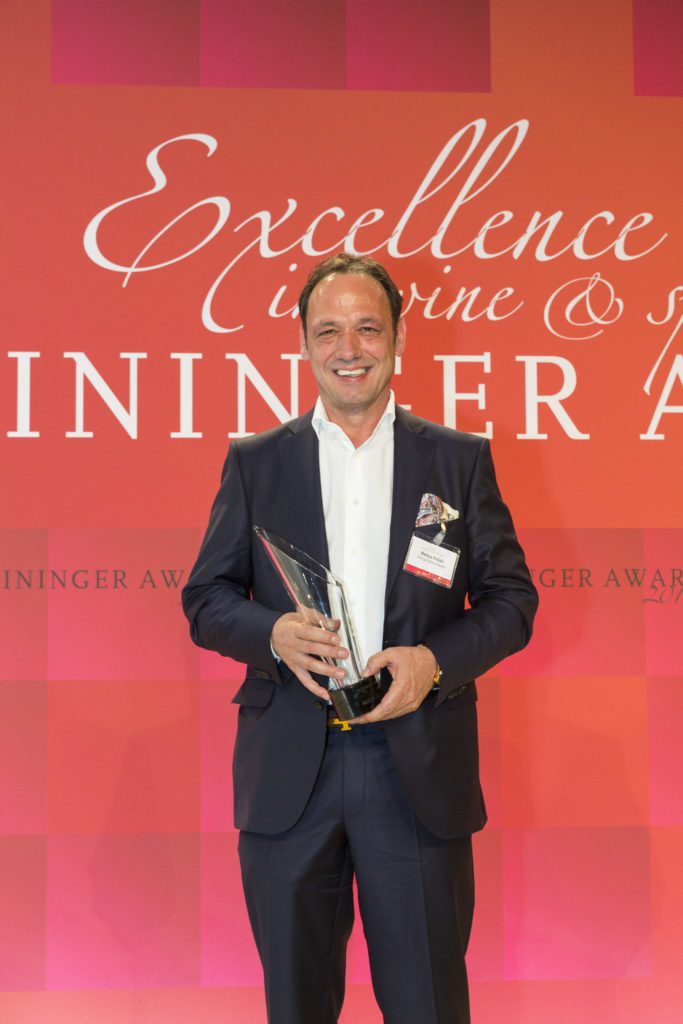 Ausnahmewinzer Markus Molitor freut sich über die Auszeichnung „Weinunternehmer des Jahres national“ (© Sascha Kreklau)