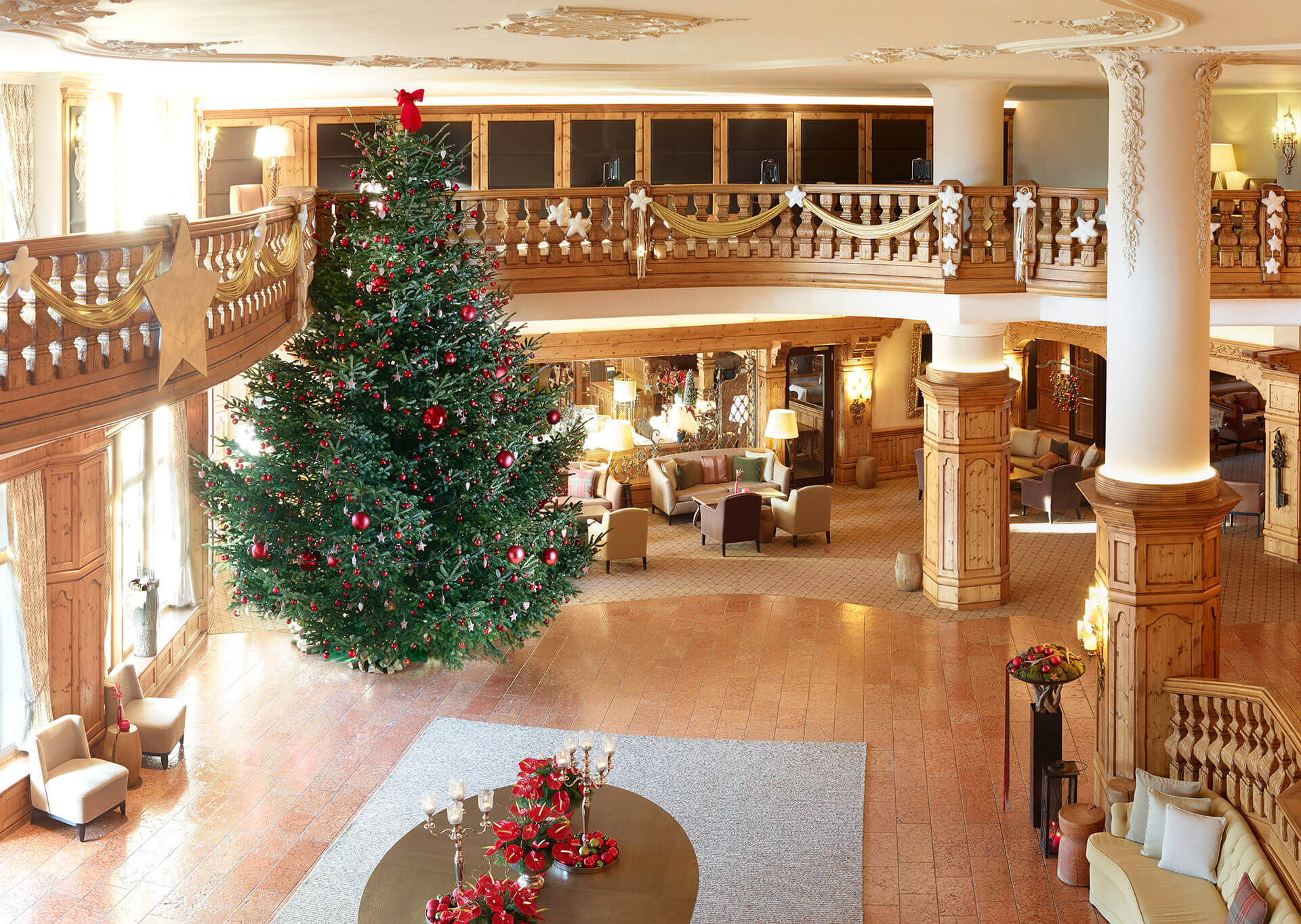 Interalpen-Hotel Tyrol_Weihnachtsbaum